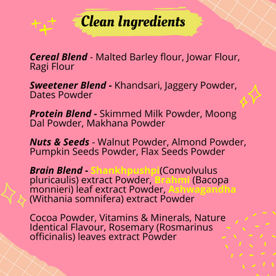 NOURISHify Nutrition Powder for Children Age 2-16 Years |  Millets+Nuts+Ayurvedic Herbs | No Refined Sugar