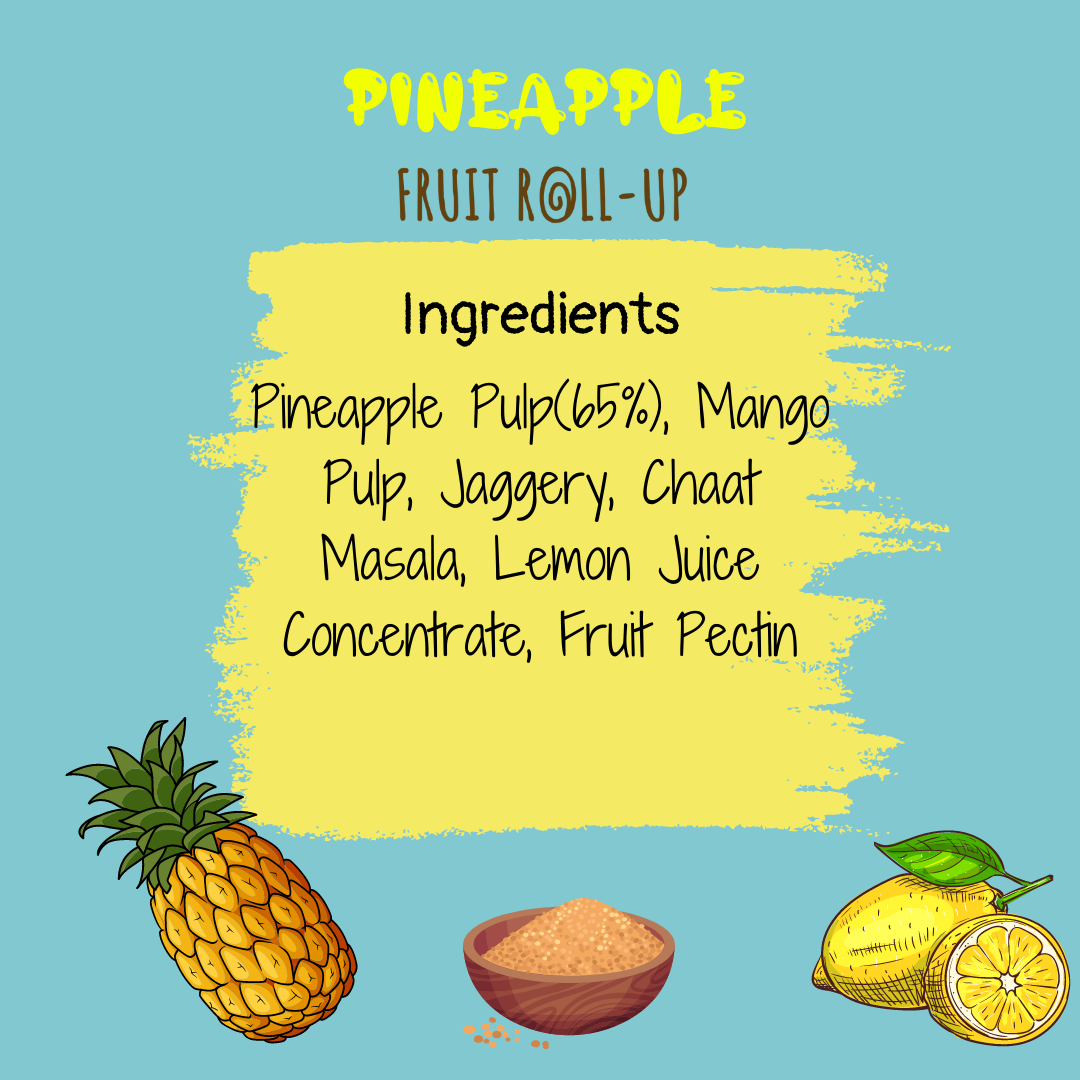 Pineapple Fruit Bars | Goodness of Pineapple & Jaggery | Nani's Recipe