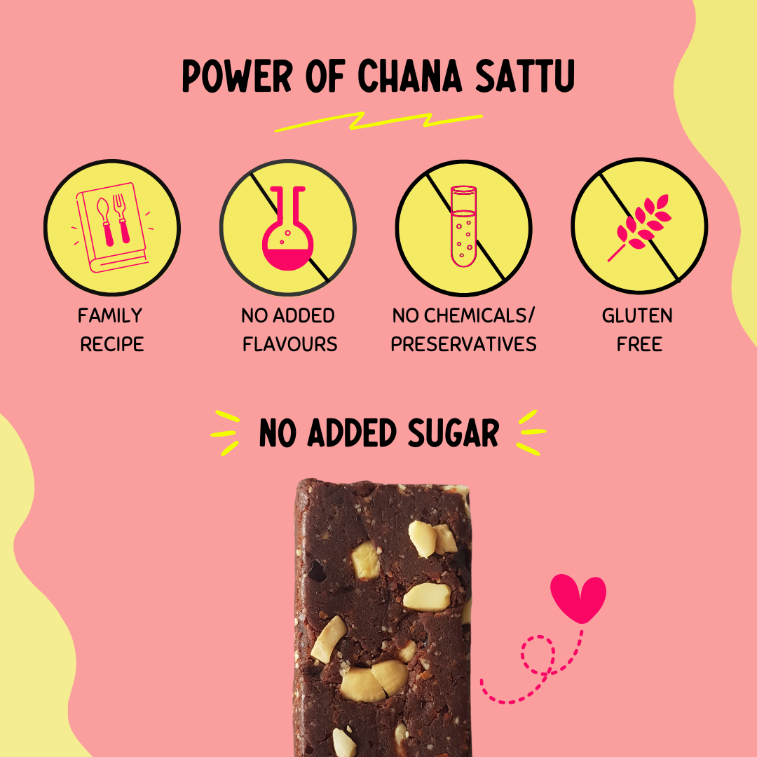 Fruit & Nut Coco Bars | Power of Dry Fruits & Chana Sattu | No Refined Sugar | Family Recipe