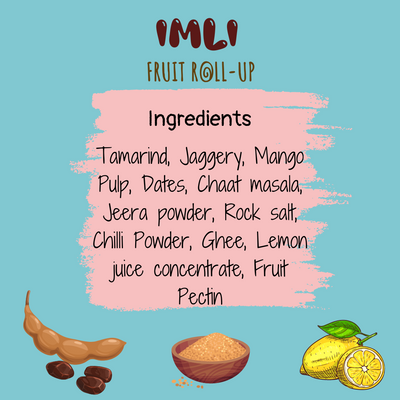 Imli Roll-Up | 35 Fruit Bars | Goodness of Tangy Imli, Dates & Jaggery | Nani's Recipe