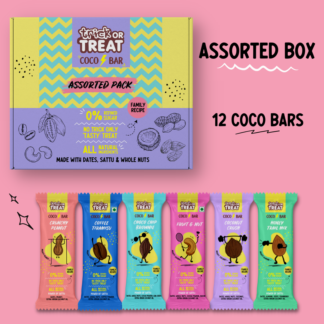 The WOW Trial Box | Yummy Coco Bars | No Refined Sugar | Power of Dry Fruits & Chana Sattu | Family Recipe